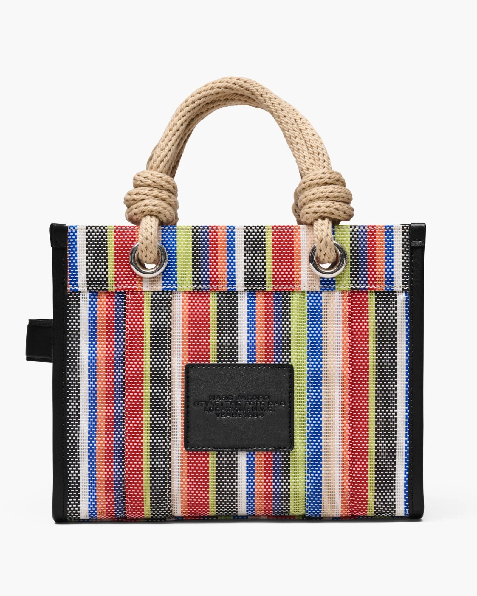 Marc Jacobs The Stripe Mesh Small Tote Bag - Image 3